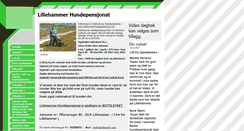 Desktop Screenshot of lillehammerhundepensjonat.com